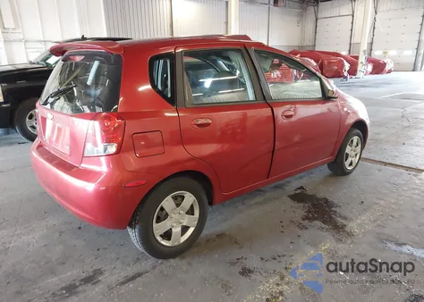 2006 Chevrolet Aveo Ls z USA, uszkodzony, nr VIN KL1TD66626B560123